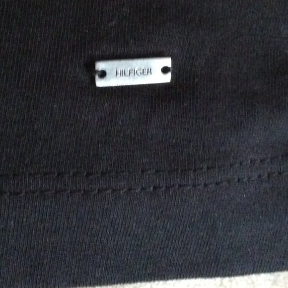 Tommy Hilfiger Y2K Beaded TH logo, 3/4 sleeve top (Sz. S) - Picture 6 of 15